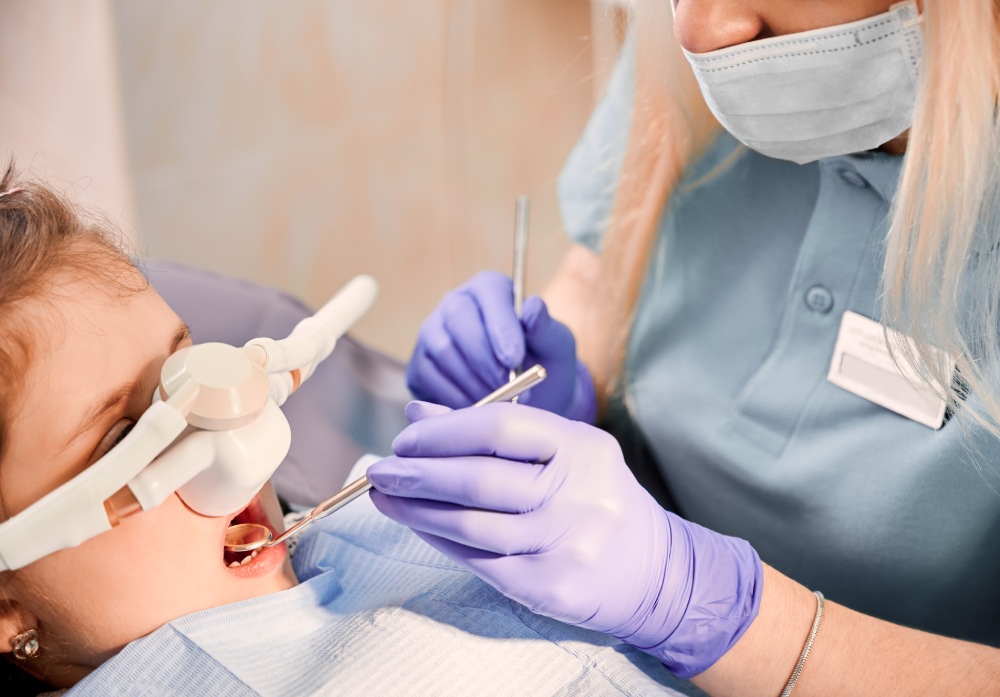Pediatric Dental Checkup and Treatment